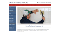 Desktop Screenshot of americanbathresurfacing.com